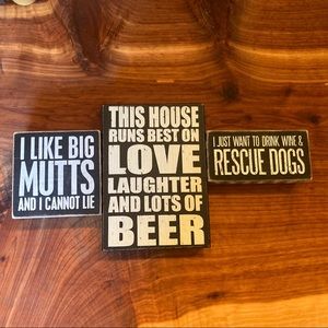 Small cute sign bundle